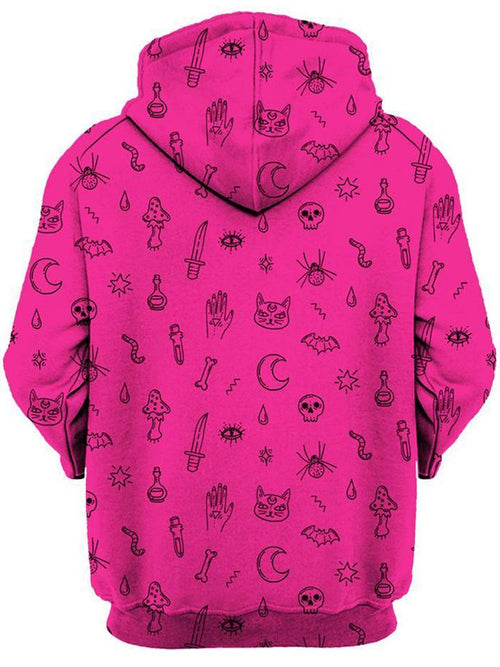 Pink Pattern Unisex Hoodie iEDM Epic Hoodie