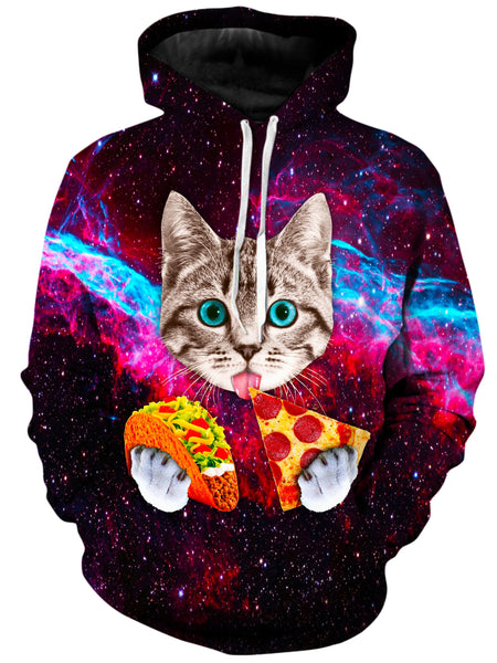 On Cue Apparel - Pizza Taco Cat Hoodie