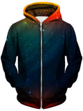 Setting Night Unisex Zip-Up Hoodie, Gratefully Dyed Damen, T6 - Epic Hoodie