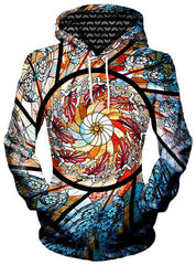 Stained Glass Unisex Hoodie, Gratefully Dyed Damen, T6 - Epic Hoodie