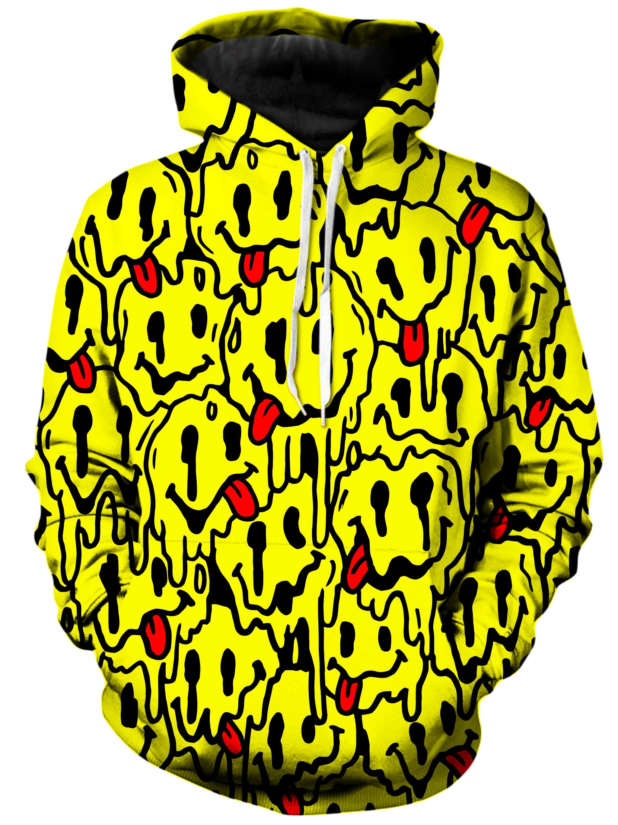 Trippy Emoji Hoodie, On Cue Apparel, T6 - Epic Hoodie