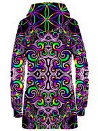 White Doodle Magic Hoodie Dress BrizBazaar Epic Hoodie