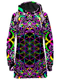 White Doodle Magic V2 Hoodie Dress, BrizBazaar, T6 - Epic Hoodie
