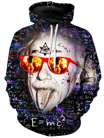 On Cue Apparel - Wild Albert Einstein Hoodie