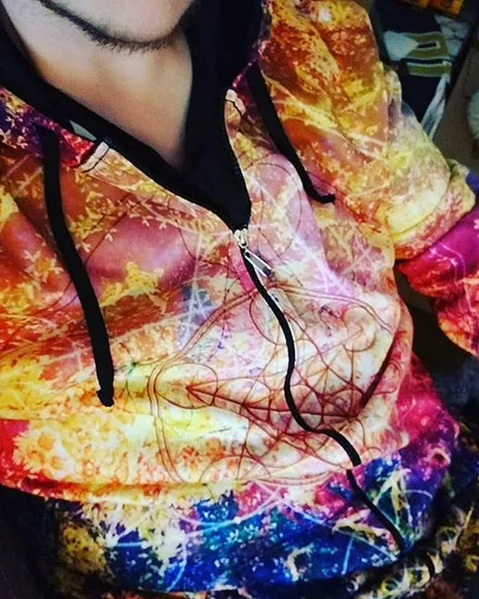 Tim wearing Epic Hoodie