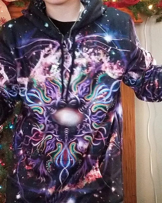 Twyla wearing Epic Hoodie
