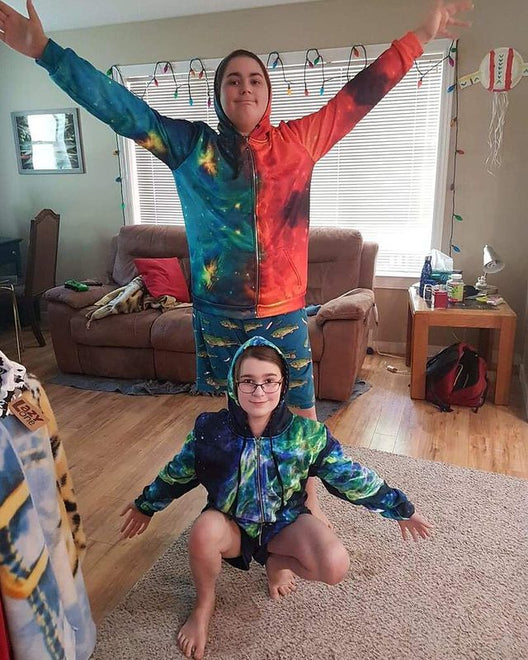 Beverly wearing Epic Hoodie